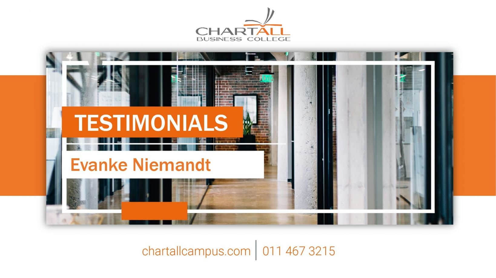 Testimonials - Evanke Niemandt