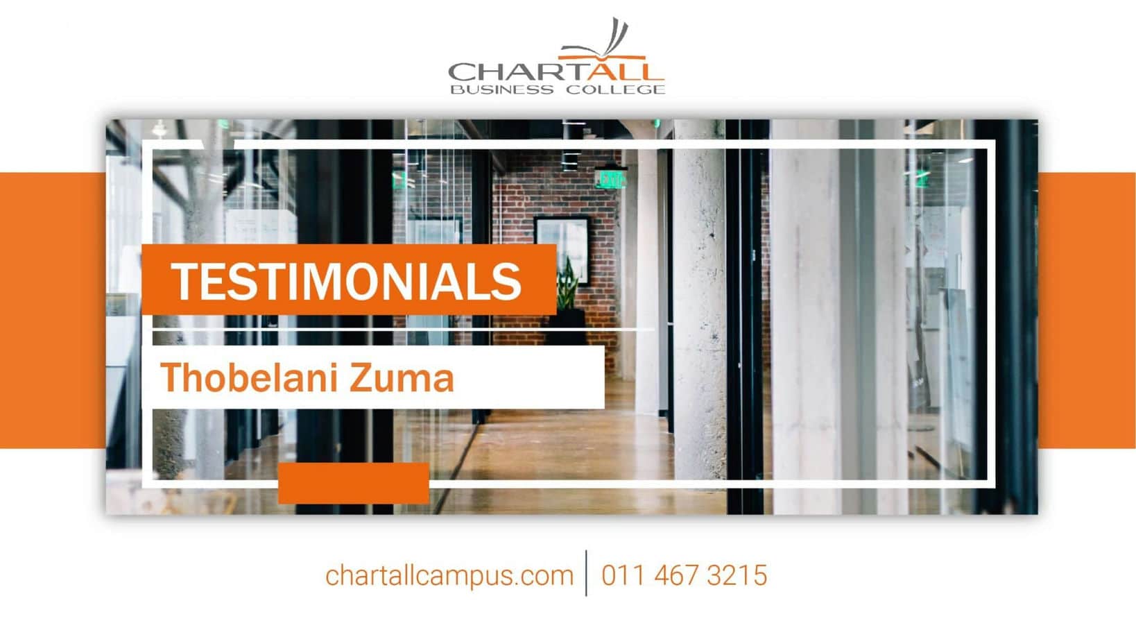 Testimonial - Thobelani Zuma