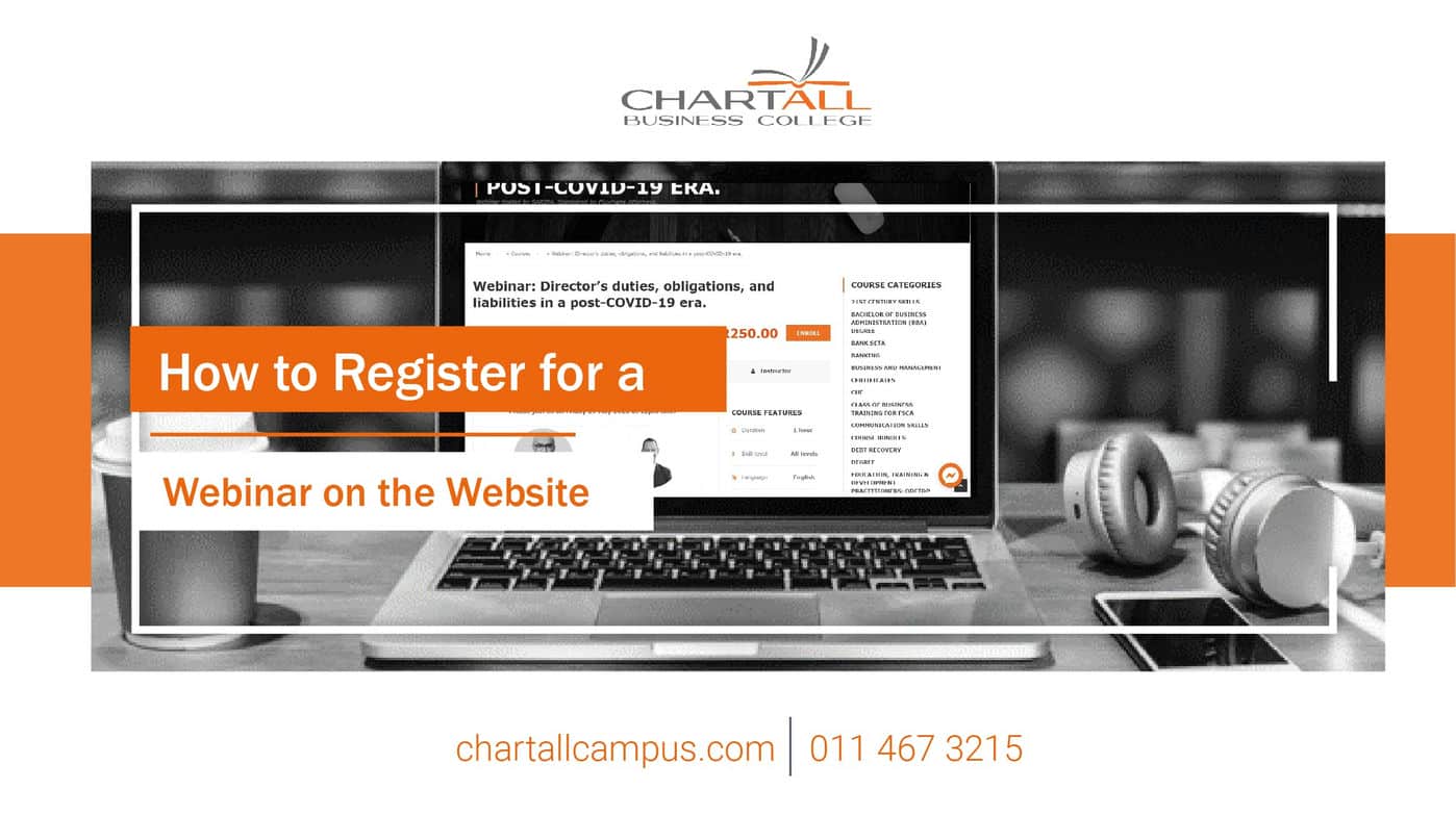 How to register for a webinar